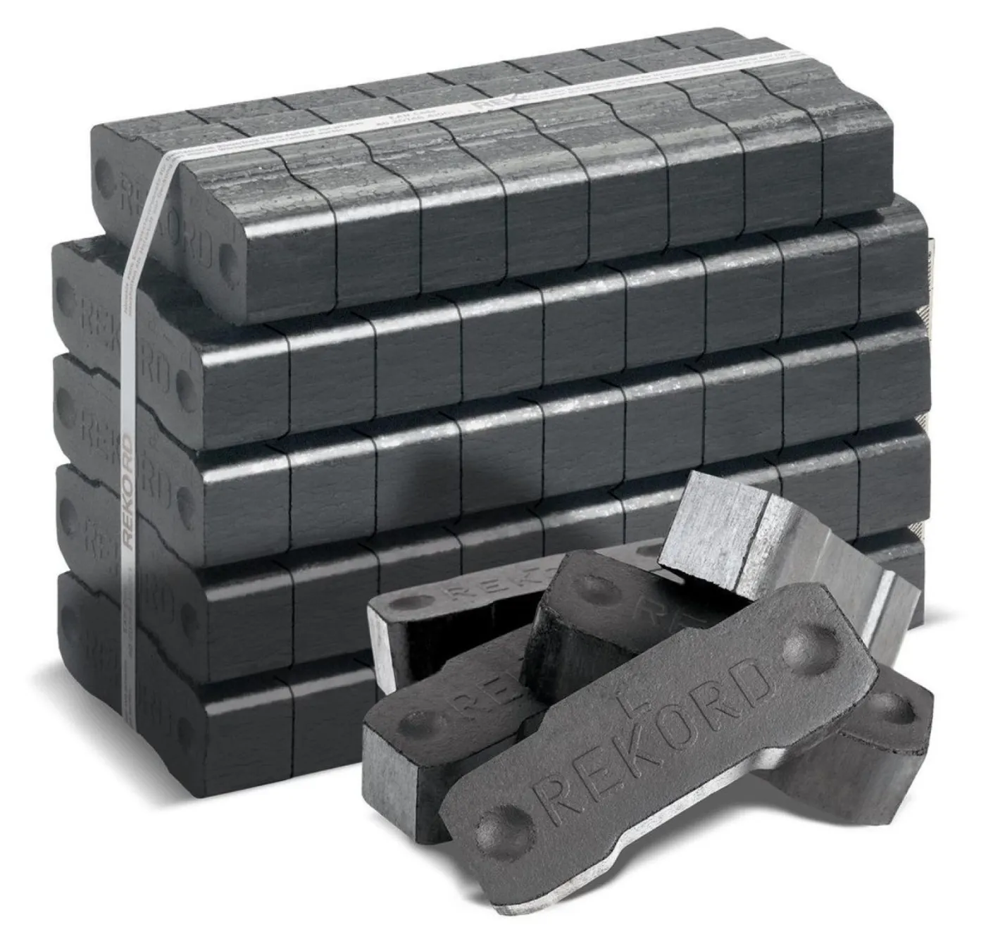 Braunkohle Briketts 25–60 mm 40 × 25 kg Rekord